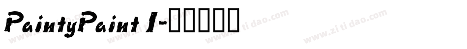 PaintyPaint 1字体转换